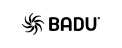 badu logo black